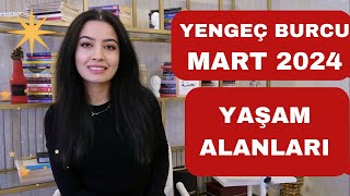 YENGEÇ BURCU  YAŞAM ALANLARI  MART 2024 [upl. by Marybella]