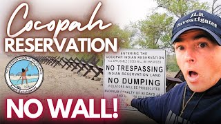 LIVE Migrant CRISIS Cocopah Indiana Reservation NO BORDER WALL Arizona [upl. by Ynamrej]