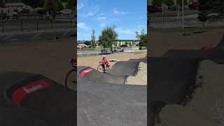 Pump tracks are hard pumptrack mountainbike bikes outdoors biketrail Hardtail Strava [upl. by Datha]