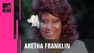 Aretha Franklin on Whitney Houston George Michael amp More  MTV News [upl. by Stricklan]