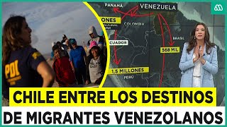 Crisis migratoria Chile es el 4° país que mas venezolanos ha recibido [upl. by Aik]