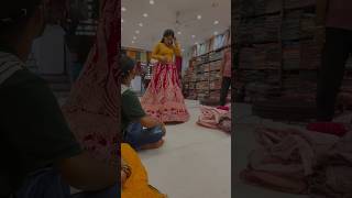 Shopping karo lehenga ki  shopping this lehenga  Aakash yadav  youtubeshorts shopping [upl. by Aivart]