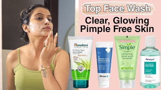 Oily Skin  Top 7 Face Wash For Oily  Acne Prone Skin  Pimple Free Skin [upl. by Elram]