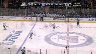 LA Kings vs NY Rangers 060914 NHL Stanley Cup Final Game 3 [upl. by Oiramel]