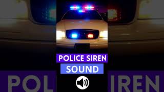 police siren sound [upl. by Thain]