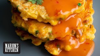 4Ingredient Corn Fritters  Marions Kitchen [upl. by Fiore80]