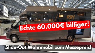 MesseSchock 60000 € billiger Wohnmobil XL Slideout im Iveco Daily RJH Iveco Daily 2023 [upl. by Larianna]