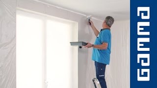 Plafond schilderen hoe verf je een gestuct plafond  GAMMA [upl. by Glori]