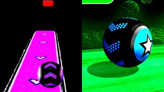 Going Balls VS Color Ball VS Reversed Balls SpeedRun Gameplay iOS Android New Update 4962 [upl. by Olnee62]