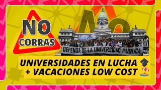 MOVILIZACIÓN UNIVERSITARIA CONTRA EL VETO  TURISMO EN TIEMPOS DE CRISIS  NOCORRAS  JUEVES 03 10 [upl. by Amadas451]