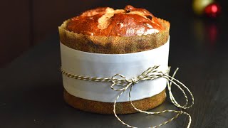 Super Easy Panettone Recipe  Panettone breadPanettone CakeHow to make PanettoneChristmas Bread [upl. by Athene]