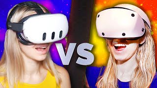 Quest 3 vs PSVR2  Same Price  BIG DIFFERENCE [upl. by Aiclef]