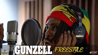 Gunzell first official freestyle including Anger Management Riddim and more  Reggae Selecta UK [upl. by Gabriella683]