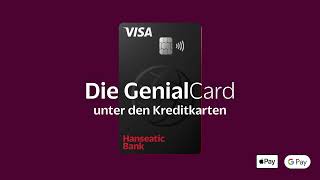 Die GenialCard unter den Kreditkarten [upl. by Harald]