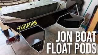 JON BOAT FLOAT PODS GUIDE  Everything you need to know [upl. by Win506]