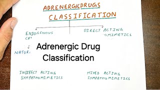 The Ultimate Guide to Adrenergic Drug Classification [upl. by Ytsirt]