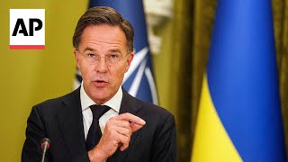 NATO head Rutte confirms Ukraine to become a NATO member [upl. by Harbird]