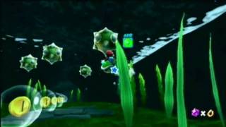 Super Mario Galaxy 2 Slimy Spring Galaxy  Green Star 1 [upl. by Karalynn]