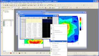 Graphing Origin Contour Plots and Color Mapping Part 3  Create Contour Plot from XYZ Data [upl. by Imeka]