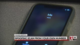 Scam alert If your own number is calling you dont pick up [upl. by Germano]