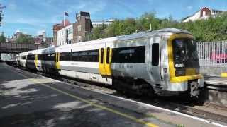 Three Southeastern Trains 030813 [upl. by Aicilehp]