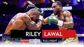 FULL FIGHT Viddal Riley vs Mikael Lawal  English Cruiserweight Title [upl. by Gwenore443]