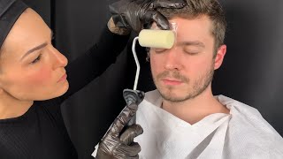 ASMR Special Eyebrow Treatment [upl. by Terryl209]