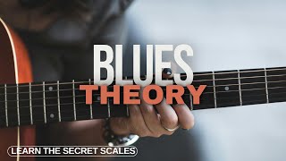 Blues Guitar Theory  Melodic Blues Scale [upl. by Cindelyn]