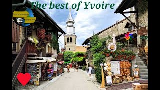 Yvoire is one of Frances most beautiful villages situated on the French shores of Lake Geneva [upl. by Standish]