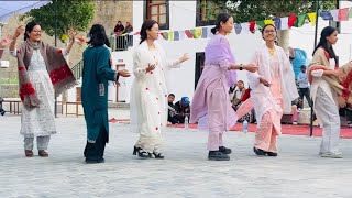 Circle dance After the school silver Jubilee anniversary of Serkong school Tabo [upl. by Mackoff]