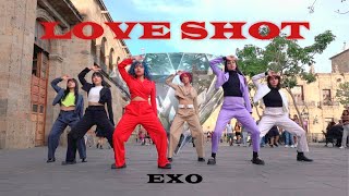 KPOP IN PUBLIC VALENTINES 💘 ONE TAKE EXO 엑소  Love Shot  Dance Cover by EYE CANDY from MX [upl. by Edyak]