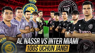 AL NASSR vs INTER MIAMI PUL UCHUN KURASH [upl. by Svirad]