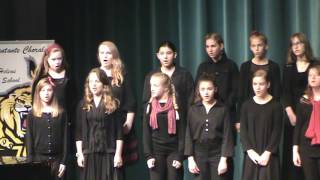 Jubilate Deo by Jay Althouse  St Helens Middle School Intermediate Choir [upl. by Warfourd552]