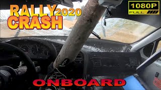 Rally Crash ONBOARD compilation 2020 by Chopito Rally Crash [upl. by Lenoel186]