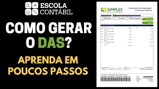 Como gerar o DAS do Simples Nacional Passo a passo [upl. by Nitsirc]