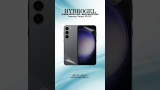 hydrogel screenprotector backprotector for samsunggalaxys24fe galaxys24fe s24fe [upl. by Yereffej]