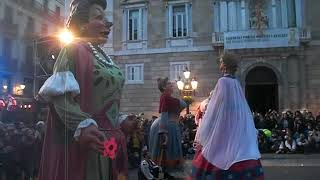 Ball dels gegants del carnaval de Solsona [upl. by Eillib739]