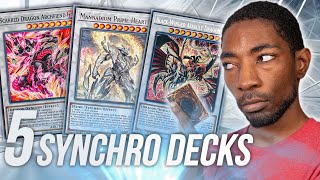 5 YuGiOh Synchro Deck Ideas to Build [upl. by Rotsen105]