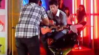 James Reid singing quotHawak Kamayquot on SIMPLY KC  JULY 5 2010 [upl. by Kucik231]