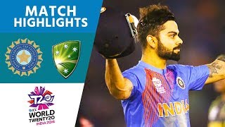 Kohlis 82 Steers Hosts Home  India vs Australia  ICC WT20 2016  Highlights [upl. by Yauqram142]