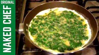 SPINACH OMELETTE  Easy healthy quick recipe  Keto diet [upl. by Candless]