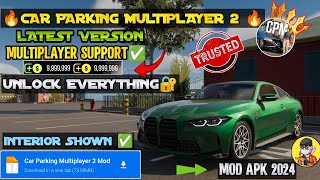 Car Parking Multiplayer 2 Mod Apk Unlimited Money  All Cars Unlocked  Latest Version Update [upl. by Congdon100]