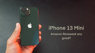 iPhone 13 mini in 2024 Amazon Renewed Unboxing and Review [upl. by Shute]