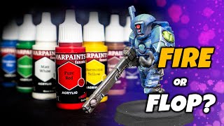 The Army Painter Warpaints Fanatic Miniature Paint Review Is the HyPe Real [upl. by Ciapha]