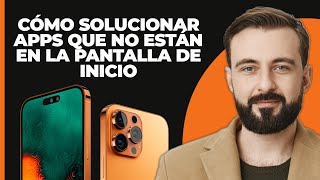 Cómo solucionar apps que no aparecen en la pantalla de inicio del iPhone [upl. by Aerdnaeel]