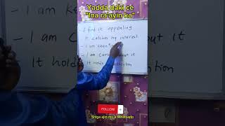 Yadda daki ce quotIna raayin kaquot  Koyon Turanci da Hausa learnenglish koyonturanci koyanagihanako [upl. by Catha]