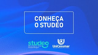 Conheça o Studeo Ambiente Virtual dos Alunos  EAD Unicesumar [upl. by Attah292]