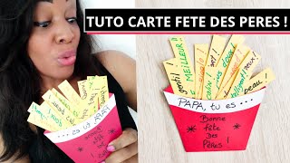 TUTO  Carte pour la Fete des Peres [upl. by Nylesoy]