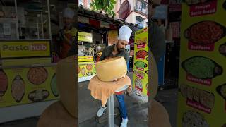 First Time 40kg Italy Cheese Block Pasta In Mumbai Street  shorts short food [upl. by Nohsyar]