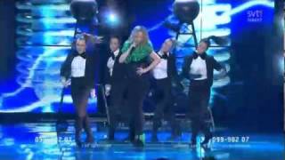 Anniela  Elektrisk  Live Melodifestivalen 2011 [upl. by Aniral301]